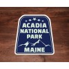 Acadia National Park Decal Sticker Vinyl 3" Maine Laptop Bumper