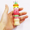 STOBOK 2 Sets Wood Mini Dolls Tools Knitting Corking Knitting