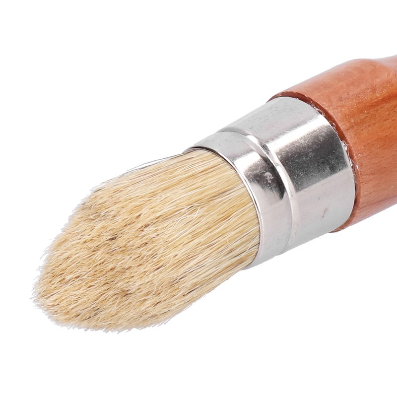 Thickened Bristles Brush Dust Removal Wooden Handle Paint Brush for