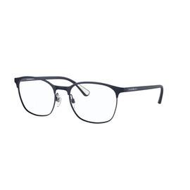 Emporio Armani Men's Ea1114 Sunglasses, Matte Blue/Demo Lens, 54 mm