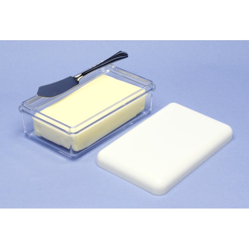 蝶プラ工業 タブロー バター入 ホワイト 221140