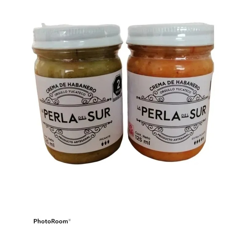 Salsa De Habanero La Perla Del Sur 125ml Mixto (pack