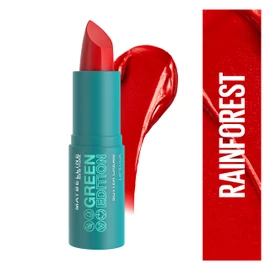 Maybelline New York Green Edition Buttercream Lipstick 005 Rainfores, 3.4 g