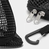 Camping Dry Net, Durable Triangle Hanging Bag with Hook, Camping