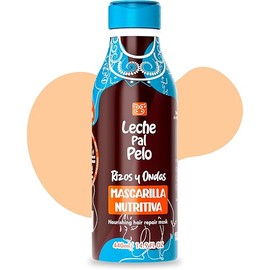 Leche Pal Pelo Rizos Afro Nourishing Hair Mask- deep conditioning treatment for dry damaged & curly hair with Aloe Vera, coconut, olive and avocado Oils. Mascarilla Nutritiva. 14.9 oz