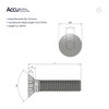 Accu - M3 x 10mm Socket Countersunk Screws (ISO 10642)