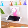 SHOWERORO 8 Pcs Wall Mounted Phone Hanging Stand Folding Charging