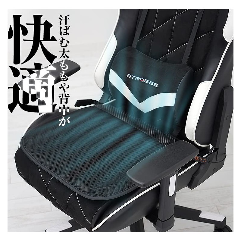 STRASSE Racing Seat Cooler with Fan Seat Cushion Cool Seat