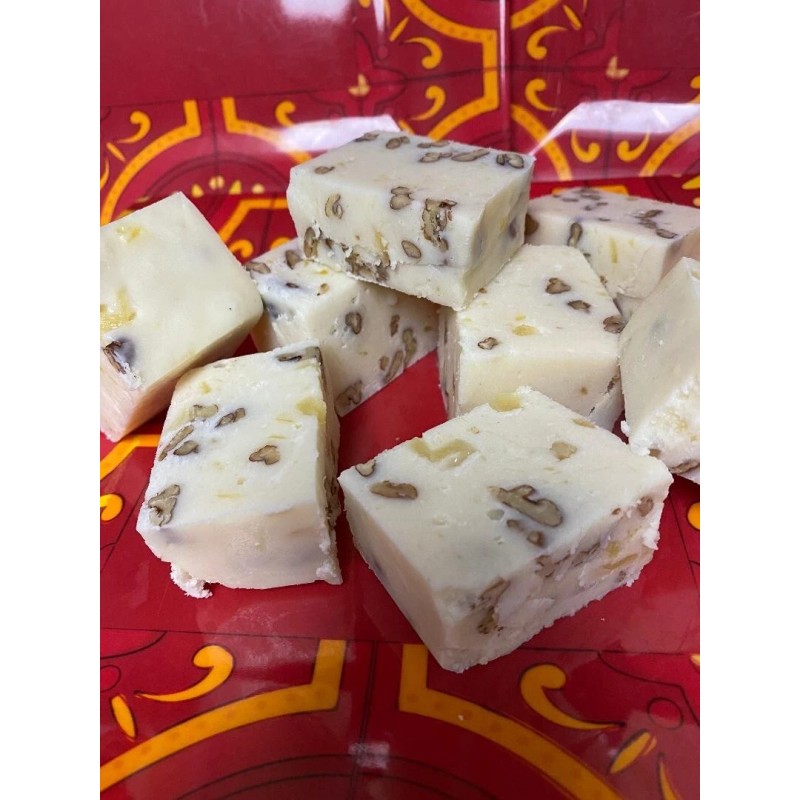 Homemade Pineapple Coconut Pecan White Chocolate Fudge 1/2 pound