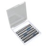 84 Clusters Individual Eyelash Extensions 8/10/12/14/16mm D Curl Fluffy Eyelash