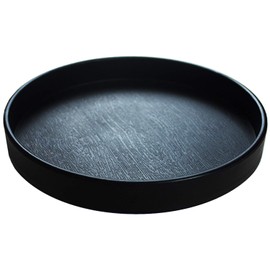 Fuongee Reptile Water Food Dish Bowl Turtle Feeder Tortoise Feeding Dish Container (M, Black)