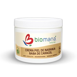 Crema Corporal Piel de Naranja con Baba de Caracol Anti Celulitis 400 g.