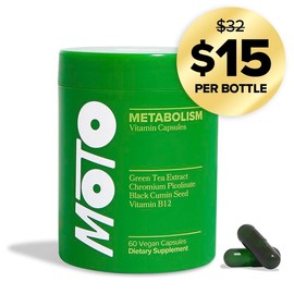 MOTO - Metabolism Boosting Capsule - 30 Servings Healthcare Supplement Vitamin Dietary Edible Fitness:_1pcs