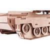 GuDoQi 3D Wooden Puzzle, Model Tank, Wooden Construction Kit, Tank