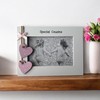 Special Cousins White Picture Frame for 6x4 Photo Pink Wooden