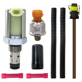 BGEHHCY High-Performance IPR Valve & ICP Sensor CM5126 AP63417 5C3Z9C968CA for Ford 6.0L Powerstroke Diesel Engines (2003-2010)