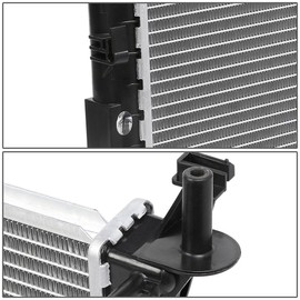 YoApoio Aluminum Core Radiator for 2000-2007 2005 Ford Focus 2.0L 2.3L L4, 2001 2002 2003 2004 2006 Full Performance Aluminium Radiators