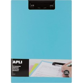 APLI 17206 Clipboard with Flap Premium Blue A4