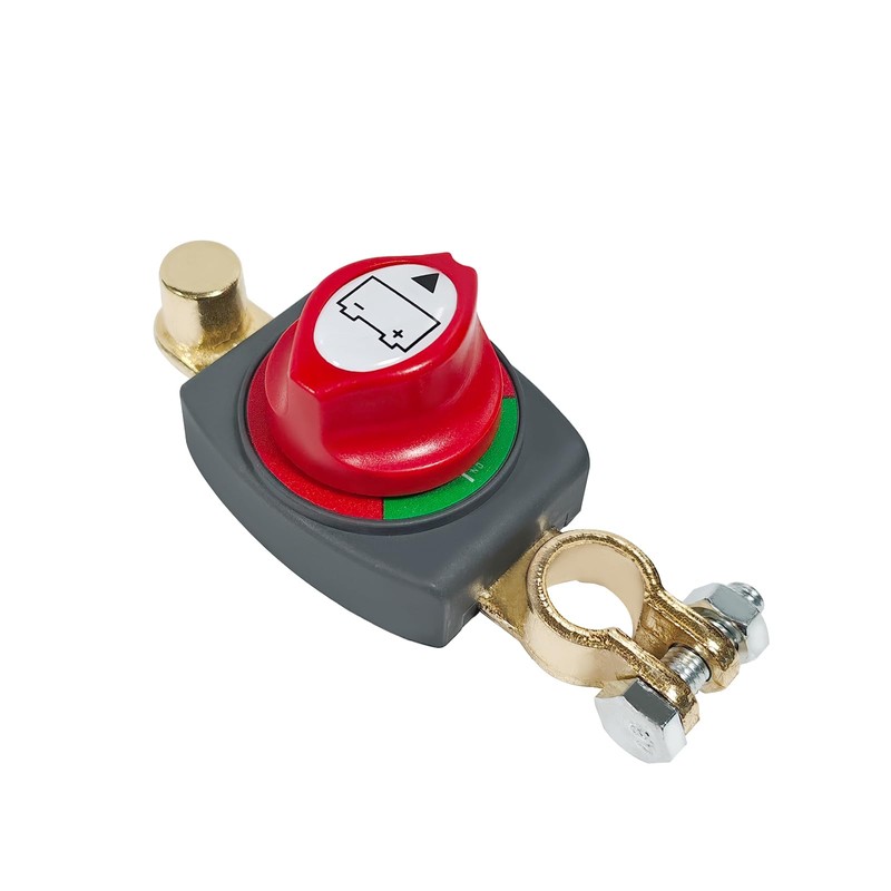 Lskioer Top Post Battery Disconnect Switch, 275A 12-48V Master Power