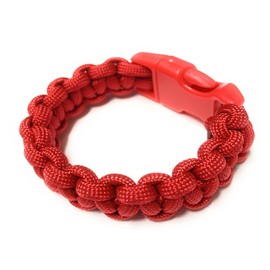 Remember Everyone Deployed R.E.D. Friday Handmade Cobra Paracord Bracelet 3/4" wide - Support our Troops