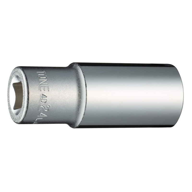 TONE Deep Socket (12 Square) 4D-24L Insertion Angle 0.5 inch