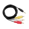 AV A/V Audio Video TV Output Cable/Cord/Lead for Panasonic Camcorder
