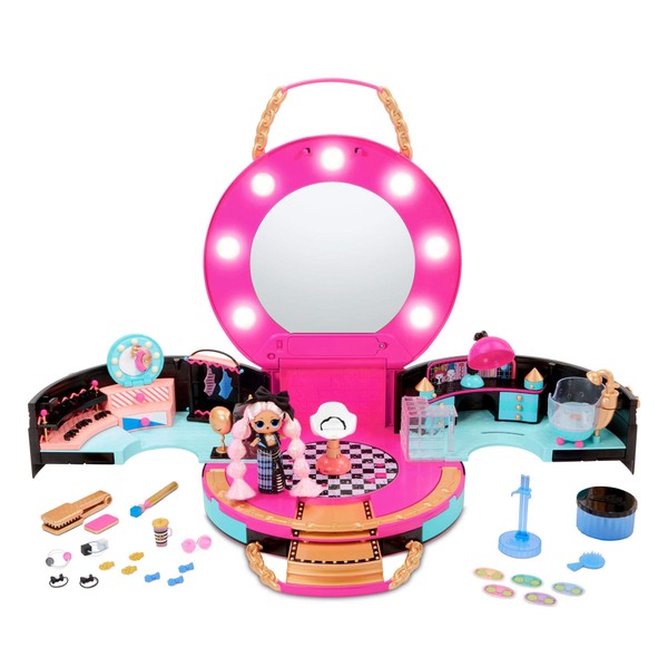 L.O.L. Surprise! Hair Salon Playset with 50 Surprises and Exclusive JK Mini Fashion Doll (571322E7C)
