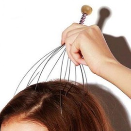 Octopus Head Scalp Massager Brush for Acupressure and Hair Loss Care p00047 100ea