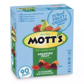 Mott's Fruit Flavored Snacks Assorted Fruit (90 ct.)