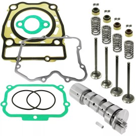 Caltric Camshaft and Cylinder Head Valve Gasket Kit Fits Polaris Ranger 500 Series 10 11