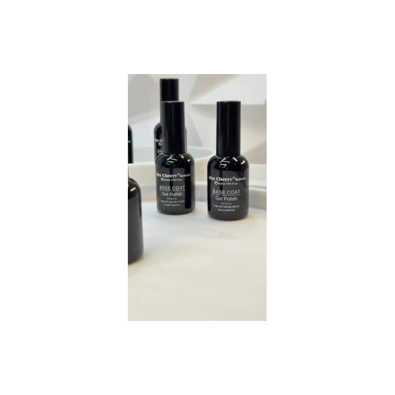 Base Coat Miss Cherry Gel Semipermanente Uñas 21ml