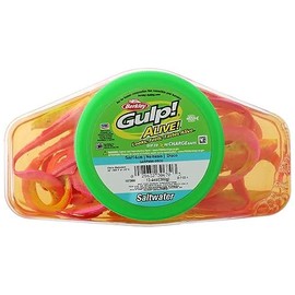 Berkley Gulp Alive Saltwater Nemesis Soft Bait, Disco, 12.5 cm Length