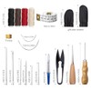 31 Piece Leather Craft Tool, For Beginners, Leathercraft, Thread, Needles,