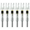 KEAUP 6PCS X Lighted Nocks for Arrows with .204 .233