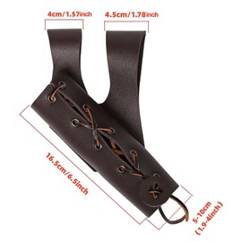 ａ aternee Belt Sword Sheath Medieval Cosplay Sword Fixing Tool PU Leather Sword Frog Holder for Christmas Theme Party Cosplay Party, brown