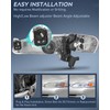 Nilight Headlight Assembly Compatible with 1998 1999 2000 Toyota Corolla
