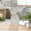 VHC Brands Spring in Bloom Wooden Upright Bunny Silhouette w/Twine