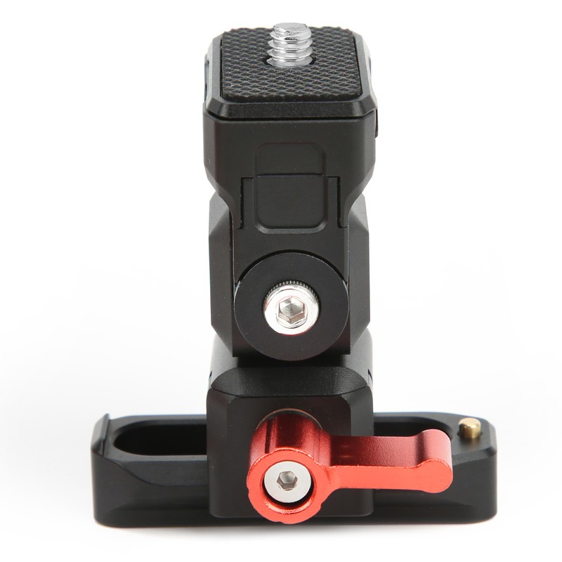 Camera Quick Release Plate 360° Adjustable Monitor Aluminum Alloy Holder