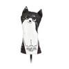 Golf Headcover Driver Cover Wood Cover UT Cover Cat (Brown,