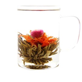 Kogei Tea Kaussho (Flower Lily and Crescent Blossom), 10 Pieces, Individual Packaging