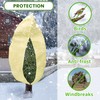 80”(W) x95”(H) Plant Covers Freeze Protection, 2.8oz/yd²Heavy-Duty Tree Covers, 1