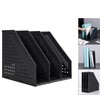 Leven Collapsible Magazine File Holder/Desk Organizer for Office Organization and