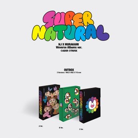 NewJeans - [Supernatural] (Weverse Albums ver. - A Ver.) QR Card + Photocards + 3 Extra Photocards