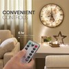 [2 Pack] Tenergy Battery Operated LED String Lights, Includes 6