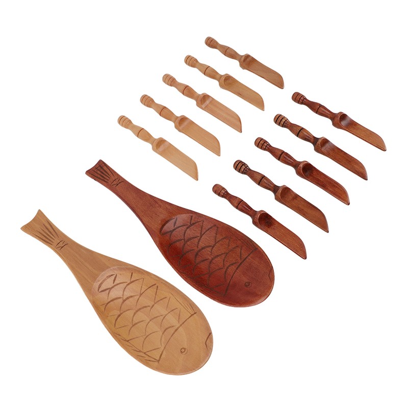 Butter Knife Set Eco Friendly Multifunctional with 2 Spoons 10