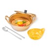 2-Person Korean Ramen Cooking Set – Pot, Bowls, Chopsticks &
