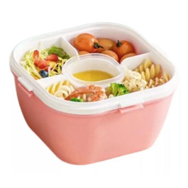 Monzó Contenedor Alimentos Fiambrera, Box Lunch, Lonchera 1700ml