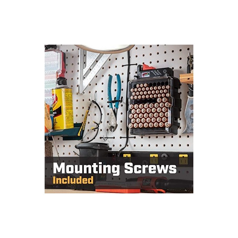 Battery Tester Checker (1 Pack w/Organizer)