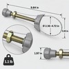 1pc Adjustable Oil Filter Removal Tool, 60–120mm Strap Wrench for