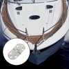 Semetall 4PCS Stainless Steel Boat Hinges,Butler Tray Hinge,Marine Grade Hatch